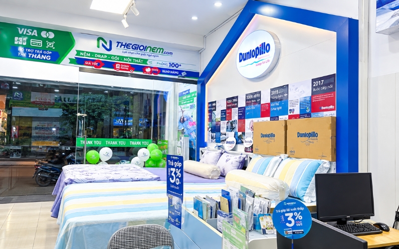 Mua đệm lò xo Normablock chính hãng tại Thế Giới Nệm
